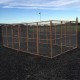 Large Chicken Run 9ft Wide x 18ft Long x 6ft Tall without Roof.