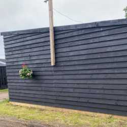 Painted Barn/Shelter 48ft x 12ft. Price on enquiry.