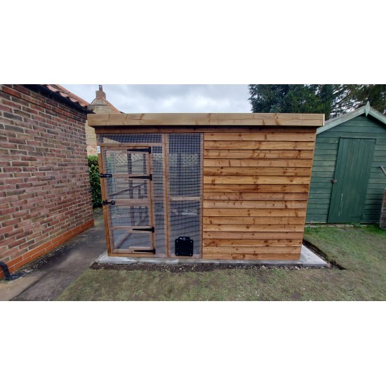 Large Hutch Run Connector