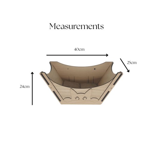 Wall Mounted Sleeping Box for cats