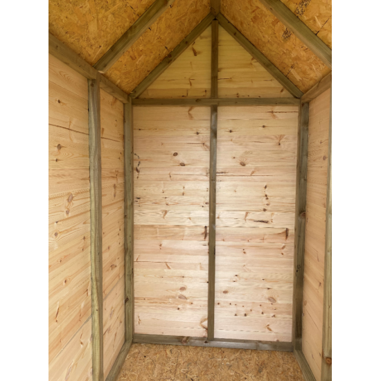 6ft x 4ft Wooden Apex Heavy Duty Shed