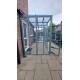 6ft x 9ft x 7ft5" Catio / Cat Lean to Waterproof Roof Painted Blue