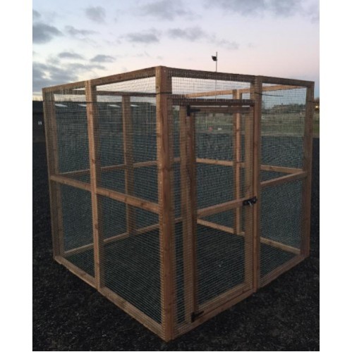 Fox / Dog Safe 6ft x 6ft 16G Rabbit Chicken Run