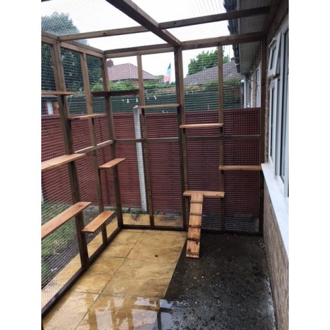 Climber’s Courtyard – 8ft x 6ft x 7.5ft Catio Enclosure