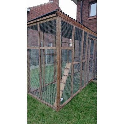 The Catwalk Vista – 12ft x 4ft x 8ft Lean-To Catio