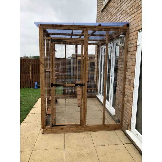 The Meow Mews – 6ft x 9ft x 7.5ft Lean-To Catio