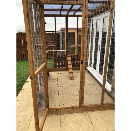 The Meow Mews – 6ft x 9ft x 7.5ft Lean-To Catio