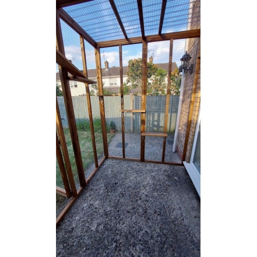 The Garden Guardian – 9ft x 5ft x 8ft Outdoor Cat Run