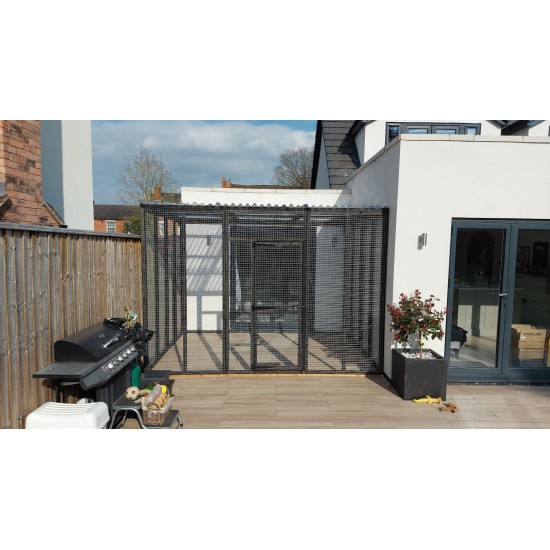 Catio / Cat Lean to 9ft x 9ft x 9ft tall Painted