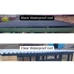 6ft x 6ft Waterproof Pet Run with 6 Fully Boarded Panels – 16G Fox-Proof Mesh Enclosure  🐔🐶🐱 