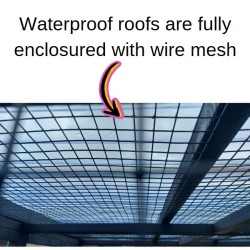 Free Standing Waterproof 16G Outdoor 6ft x 6ft Cat Rabbit Chicken Dog Pen