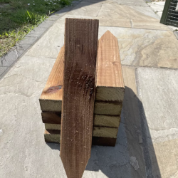 THICK X 400mm HIGH 15 PACK OF STRONG 3 INCH WOOD SQUARE SITE PEGS LANDSCAPING GARDEN 3X2 TREE STAKE