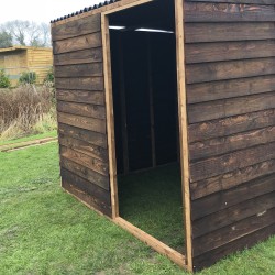 Animal Field Shelter With Front Panelling