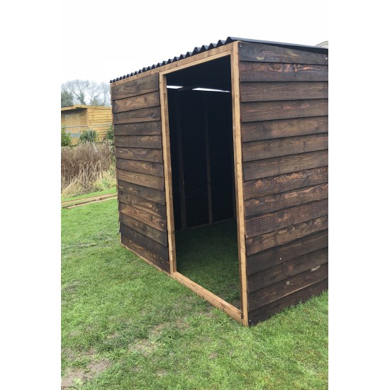 Animal Field Shelter With Front Panelling