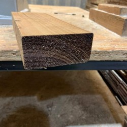4 x 2 Wood (47 x 99mm) Pack of 4 C16 Eased Edge Tanalised Treated Timber 2.4m 