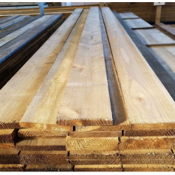 Wooden Gravel Board Treated Timber 150mm x 22mm (6x1 Inch) 2.4m Long Pack of 6