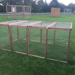 Rabbit Run 8ft x 4ft with roof