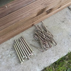 Timber Catio fixings